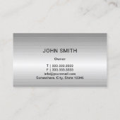 Carte De Visite Réparation de voiture Professionnel Automobile Méc (Dos)