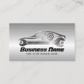 Carte De Visite Réparation de voiture Professionnel Automobile Méc (Devant)