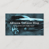 Carte De Visite Réparation des collisions automobiles (Devant)