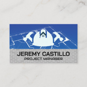 Carte De Visite Réparation des maisons de construction   Imprimant