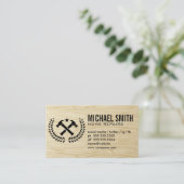 Carte De Visite Réparation des services à domicile | Arrière - pla (Debout devant)