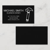 Carte De Visite Réparation des services à domicile | Marteau (Devant / Derrière)