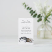 Carte De Visite Réparation des toits rénovation des maisons (Debout devant)