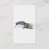 Carte De Visite Réparation des toits rénovation des maisons (Dos)