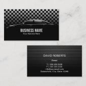 Carte De Visite Réparation détaillante automatique des véhicules à (Devant / Derrière)