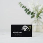 Carte De Visite Réparation diesel - Prime mécanique (Debout devant)