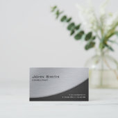 Carte De Visite Réparation d'ordinateur moderne élégant profession (Debout devant)