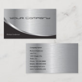 Carte De Visite Réparation d'ordinateur moderne élégant profession (Devant / Derrière)