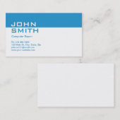 Carte De Visite Réparation d'ordinateur Moderne Professionnel Simp (Devant / Derrière)