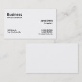 Carte De Visite Réparation d'ordinateur simple et moderne (Devant / Derrière)