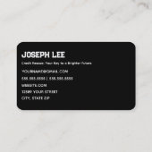 Carte De Visite Réparation du crédit (Dos)