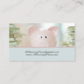 Carte De Visite Réparation du crédit du conseiller financier (Dos)