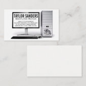 Carte De Visite Réparation du technicien informatique (Devant / Derrière)