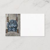 Carte De Visite Réparation d'une tondeuse à gazon à petit moteur (Dos)