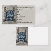 Carte De Visite Réparation d'une tondeuse à gazon à petit moteur (Devant / Derrière)