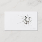 Carte De Visite Réparation en verre automatique (Dos)