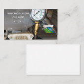 Carte De Visite Réparation et diagnostic des petits moteurs (Devant / Derrière)