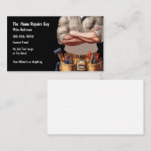 Carte De Visite Réparation Et Retrait De La Maison (Devant / Derrière)