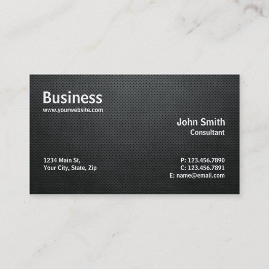 Carte De Visite Réparation informatique simple et professionnelle (Devant)