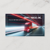 Carte De Visite Réparation mécanique du camion (Devant)