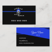 Carte De Visite Réparation mobile élégante (Devant / Derrière)