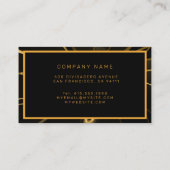 Carte De Visite Réparation moderne de verre professionnel (Dos)