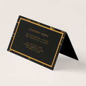 Carte De Visite Réparation moderne de verre professionnel (Dos)