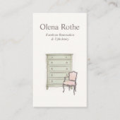 Carte De Visite Réparation, Raffinage, Restauration (Devant)