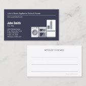 Carte De Visite Réparation, service et vente professionnels (Devant / Derrière)