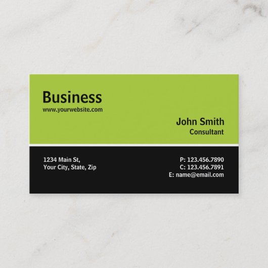 Carte De Visite Réparation simple simple moderne professionnelle (Devant)