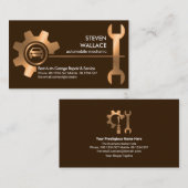 Carte De Visite Réparations automatiques de l'accélérateur de roue (Devant / Derrière)