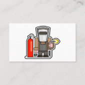 Carte De Visite Réparations de fabrication de soudure personnalisé (Dos)