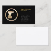 Carte de visite Réparations de l'icône Power Drill (Devant / Derrière)