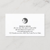Carte De Visite Réparations de maison de bricoleur (Dos)