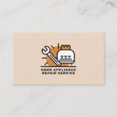 Carte De Visite Réparations des appareils ménagers (Devant)