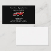 Carte De Visite Réparations ménagères de Handyman (Devant / Derrière)