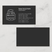 Carte De Visite Réparations ménagères Handyman (Devant / Derrière)