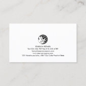 Carte De Visite Réparations ménagères Handyman (Dos)