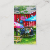 Carte De Visite Repas Al Fresco (Dos)