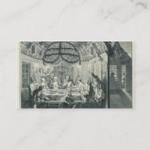 Carte De Visite Repas juif pendant le festin des tabernacles, I (Dos)