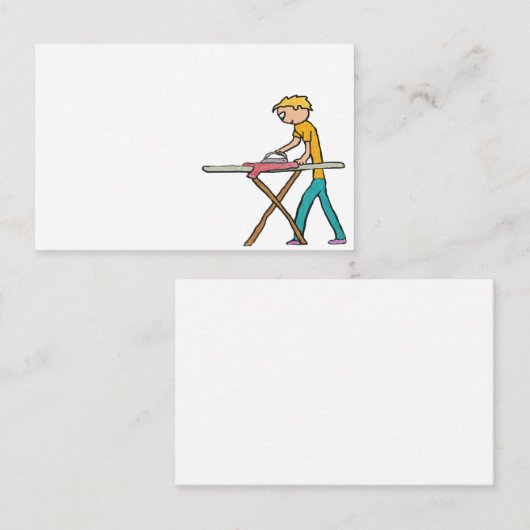 Carte De Visite Repassage (Devant / Derrière)