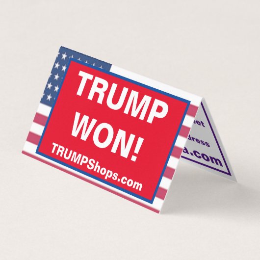 Carte de visite replié Shelby (Devant)