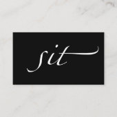 Carte De Visite Reposez-vous : Choyez la garde d'enfants, garde (Devant)