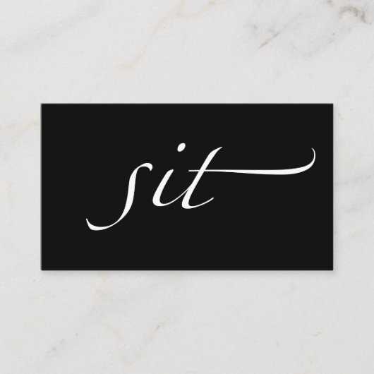 Carte De Visite Reposez-vous : Choyez la garde d'enfants, garde (Devant)