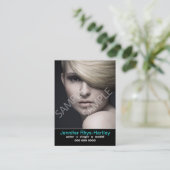 Carte De Visite Reprendre et casque des artistes (Debout devant)