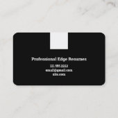 Carte De Visite Reprendre l'enregistreur (Dos)