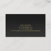 Carte De Visite Reprendre les services d'écriture coloré professio (Dos)