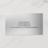 Carte De Visite Reprendre les services d'écriture professionnelle (Dos)