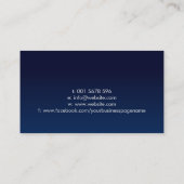 Carte De Visite Reprendre les services d'écriture professionnelle (Dos)