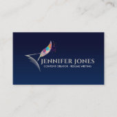 Carte De Visite Reprendre les services d'écriture professionnelle (Devant)